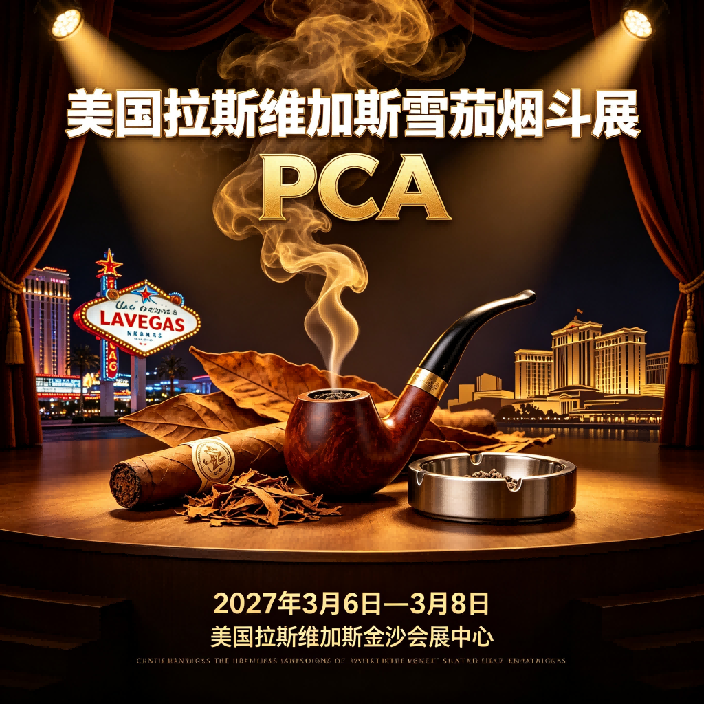 拓宽出海新赛道，借力PCA拉斯维加斯雪茄烟斗展