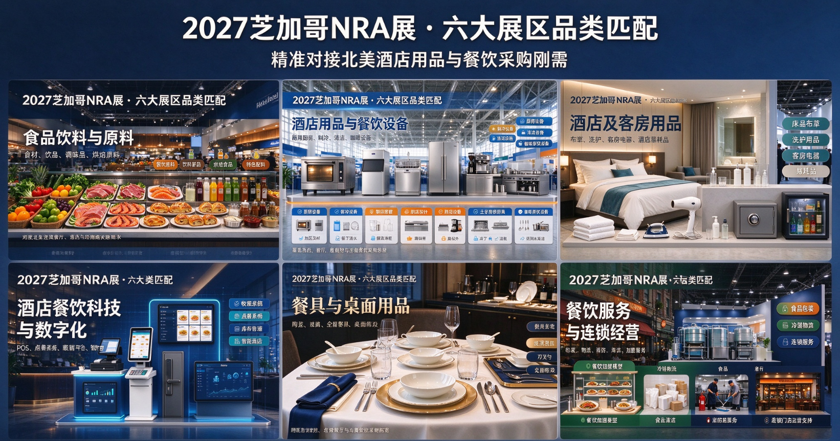 叩开北美餐桌大门｜2027 芝加哥 NRA 展倒计时，选孚锐会展，出海少走弯路